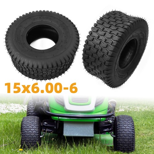 2ply lawn mower 15x6 6 - 2x, 15x6.00-6