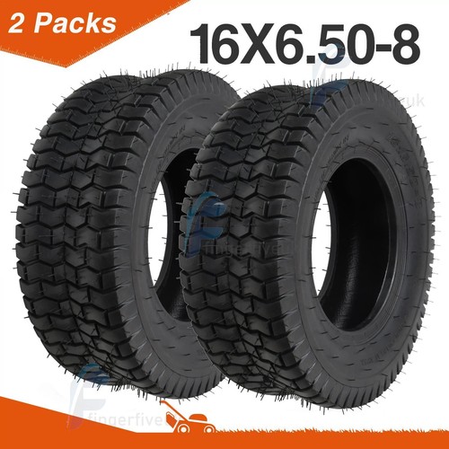2pcs 16x6 4ply - 16x6.50-8, turf